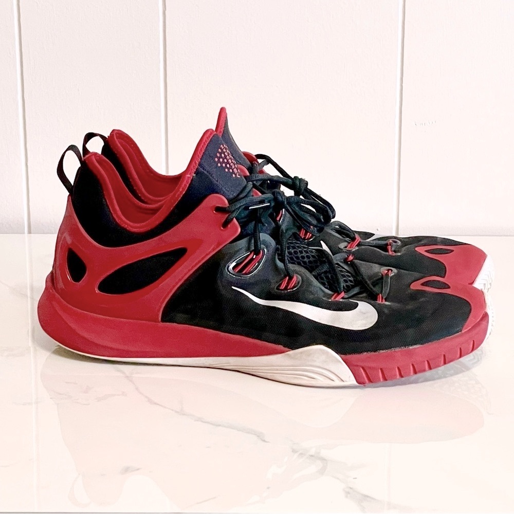 NIKE size 18 HyperRev Zoom Pure Platinum Men’s Basketball Sneakers Train…